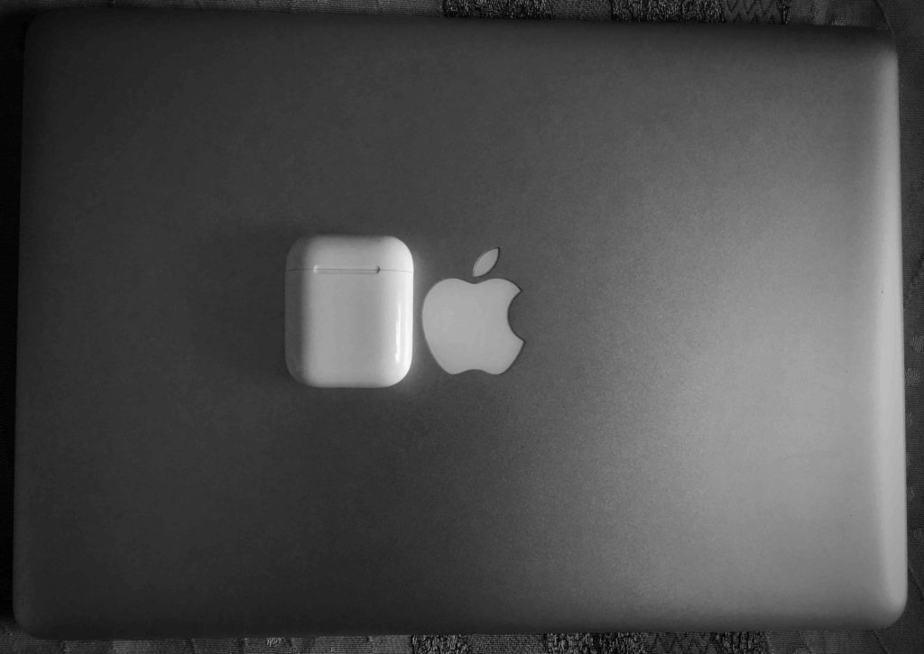 My AirPods and MacBook Pro 2012