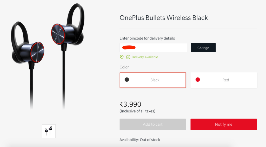 Bullets Wireless always Out of Stock