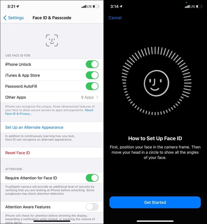 How to add the face of another person in Face ID on iPhone