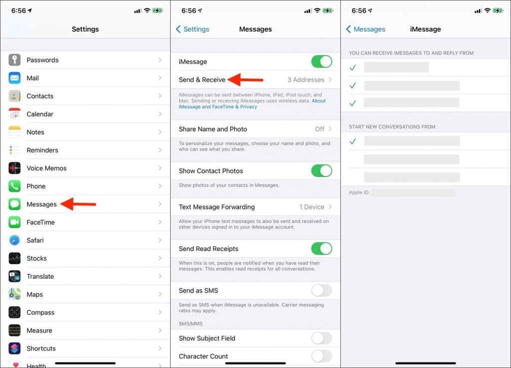 How to sync iMessage between iPhone and iPad